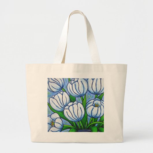 Tulp Tranquility Canvas tas (Voorkant)