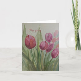 Tulp van de veld Kaart