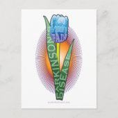 Tulp van de ziekte van Pakinsons Briefkaart (Voorkant)