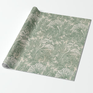 Tulp van William Morris,  Bloemenkunst Cadeaupapier