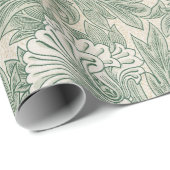 Tulp van William Morris,  Bloemenkunst Cadeaupapier (Rol Hoek)