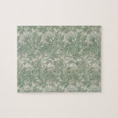 Tulp van William Morris,  Bloemenkunst Legpuzzel (Horizontaal)