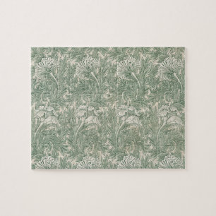 Tulp van William Morris,  Bloemenkunst Legpuzzel
