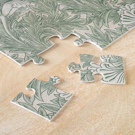 Tulp van William Morris,  Bloemenkunst Legpuzzel (Zijkant)