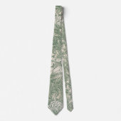 Tulp van William Morris, Bloemenkunst Stropdas (Voorkant)