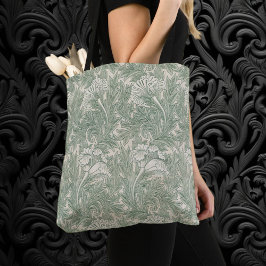 Tulp van William Morris,  Bloemenkunst Tote Bag