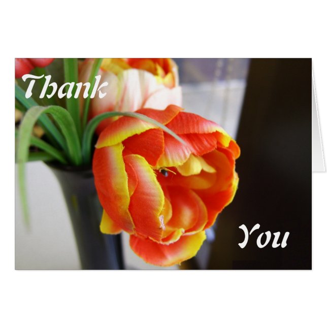 Tulp van zijde (Voorkant Horizontaal)