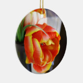 Tulp van zijde keramisch ornament (Rechts)