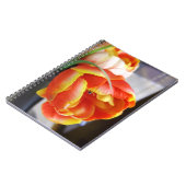Tulp van zijde notitieboek (Linkerzijde)