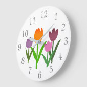 Tulp ventilatorkast voor startdeuropenmechanisme grote klok (Hoek)