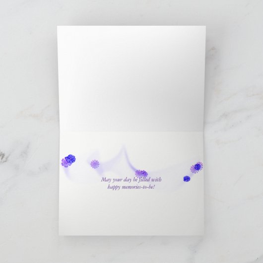 Tulp verjaardag kaart (Binnen)