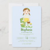 Tulp verjaardagsuitnodiging kaart (Voorkant)