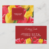Tulp Visitekaartje (Voorkant / Achterkant)