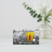 Tulp Visitekaartje (Staand voorkant)
