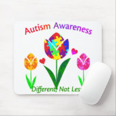 Tulp voor Autisme Bewustzijn Muismat (Met muis)