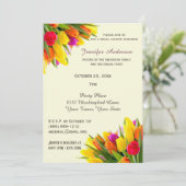 Tulp Vrijgezellenfeest Kaart (Staand voorkant)