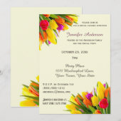 Tulp Vrijgezellenfeest Kaart (Voorkant / Achterkant)