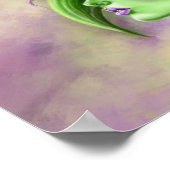 Tulp Vrouw Poster (Hoek)