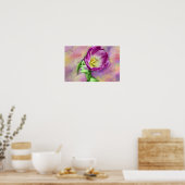 Tulp Vrouw Poster (Keuken)