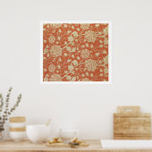 Tulp wallpapier, 1875 poster (Keuken)