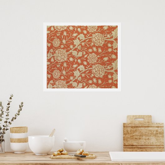Tulp wallpapier, 1875 poster (Keuken)