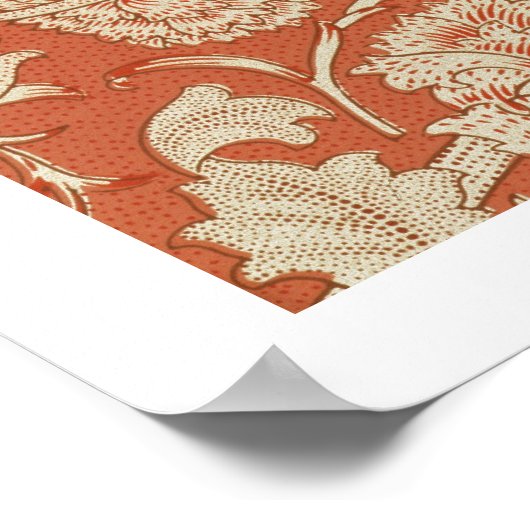 Tulp wallpapier, 1875 poster (Hoek)