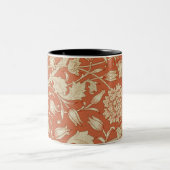 Tulp wallpapier, 1875 tweekleurige koffiemok (Center)