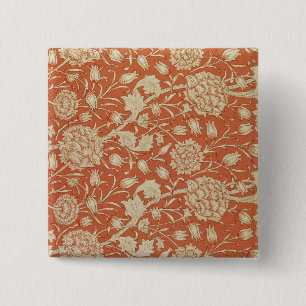 Tulp wallpapier, 1875 vierkante button 5,1 cm