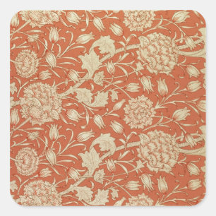 Tulp wallpapier, 1875 vierkante sticker