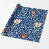 Tulp, William Morris Cadeaupapier (Uitgerold)