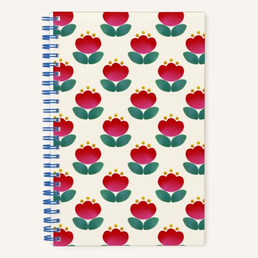 Tulp Wit Notitieboek (Voorkant)