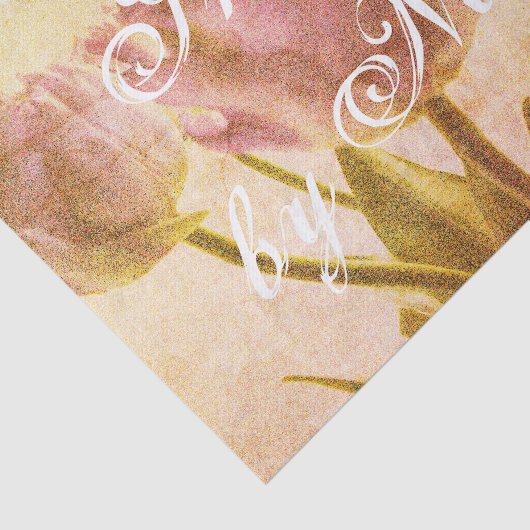  tulpbloem, aangepast ontkoppelingspakken tissuepapier (Detail)