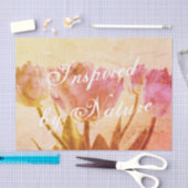  tulpbloem, aangepast ontkoppelingspakken tissuepapier (Craft)