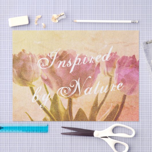  tulpbloem, aangepast ontkoppelingspakken tissuepapier (Craft)