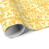 Tulpbloem vegeel cadeaupapier (Rol Hoek)