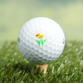 Tulpbloemen Golfballen