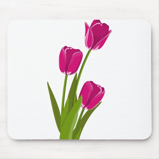 Tulpbloemen Muismat (Voorkant)