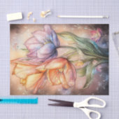 Tulpbloemen Tissuepapier (Craft)