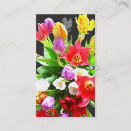 Tulpbloemen Visitekaartje