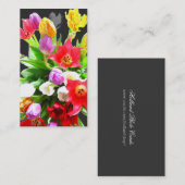 Tulpbloemen Visitekaartje (Voorkant / Achterkant)