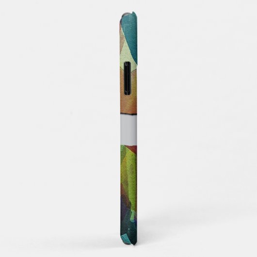 Tulpbloemen, Waterverf bloemen, Jouw naam Case-Mate iPhone Case (Achterkant/rechts)