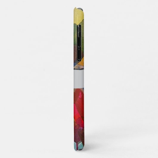 Tulpbloemen, Waterverf bloemen, Jouw naam Case-Mate iPhone Case (Achterkant/links)