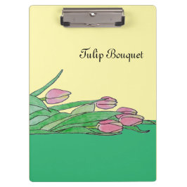 Tulpboeket Liggend Klembord