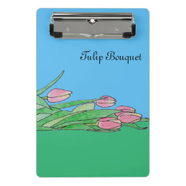 Tulpboeket Liggend Mini Klembord