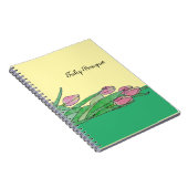 Tulpboeket Liggend  Notitieboek (Rechterzijde)