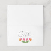 Tulpboeket Plaatskarten Plaatskaartje (Buitenkant ongevouwen)