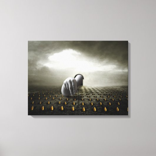 Tulpdief 2013 canvas afdruk (Voorkant)