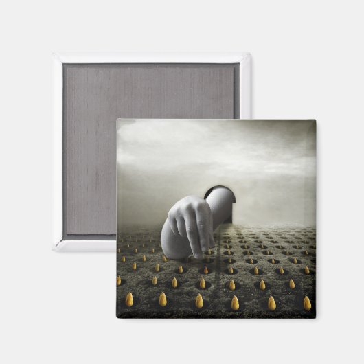 Tulpdief 2013 magneet (Voorkant / Achterkant)