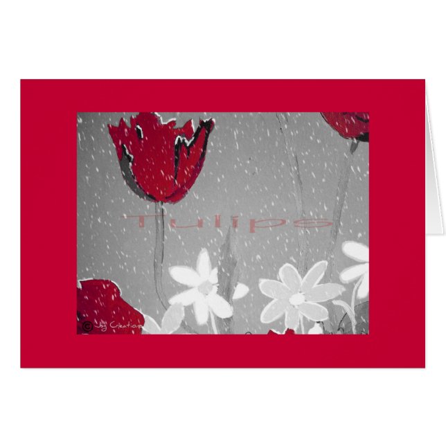 "Tulpen" (Voorkant Horizontaal)