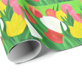 Tulpen2 Cadeaupapier (Rol Hoek)